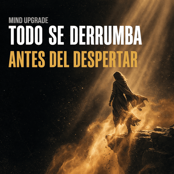 Página interior: «Todo se derrumba antes del despertar»